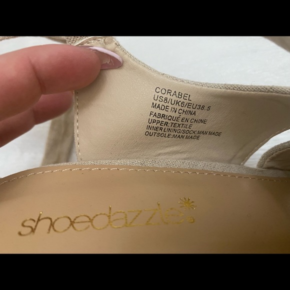 Wedge, tie up on ankle shoe - Picture 5 of 5